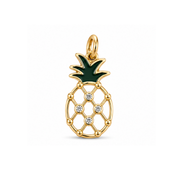 Dije mini piña dorada