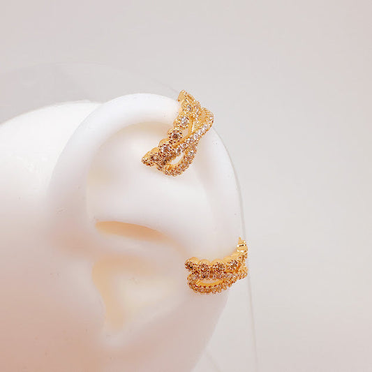 Earcuffs Eva dorados