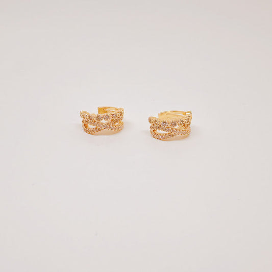 Earcuffs Eva dorados