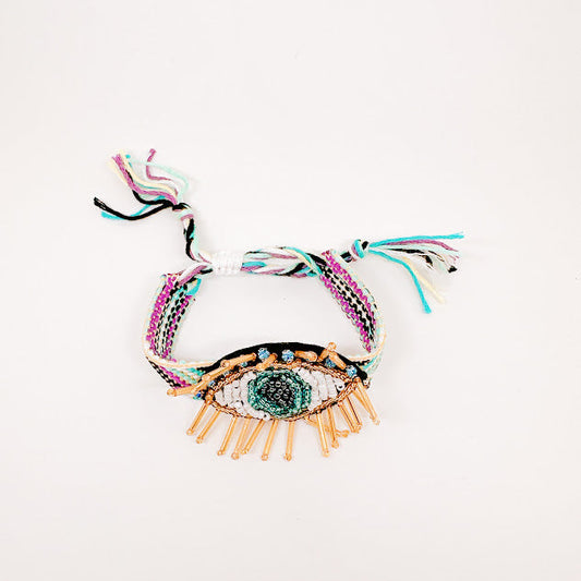 Pulsera Ojo Natsu morada