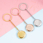 Llaverito de relicario oro rosa