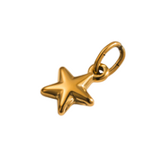 Dije estrella dorada