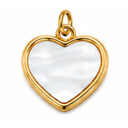 Corazón con madre perla
