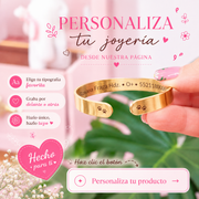 Brazalete grueso color dorado