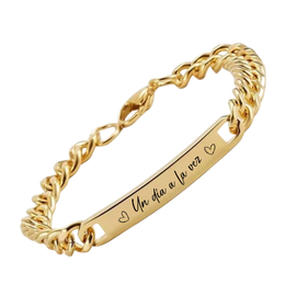 Esclava mujer color dorado personalizable